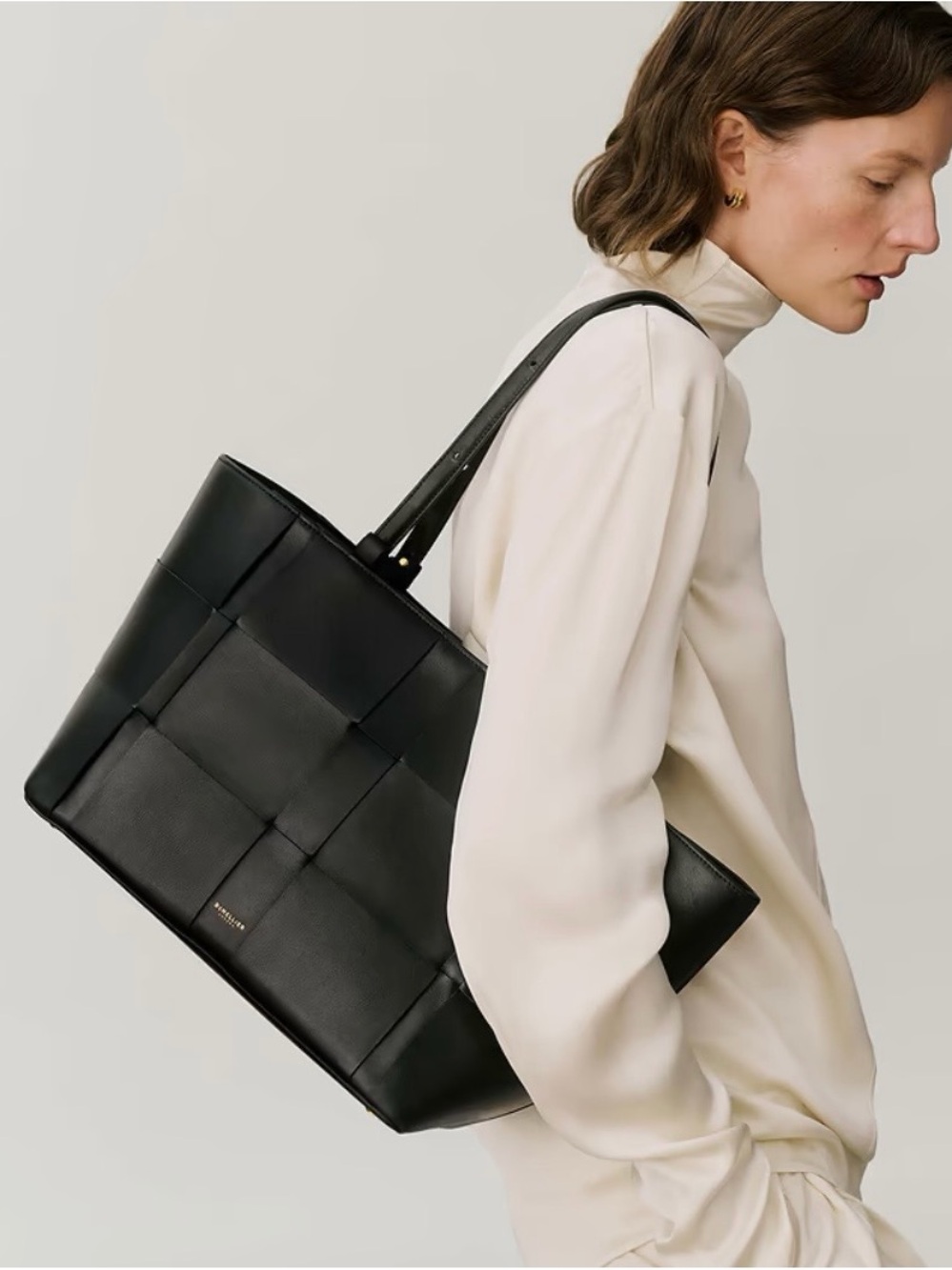 DeMellier Black Florence Bag brand new nvr worn dustbag original box! - Picture 7 of 8
